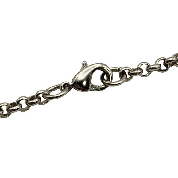 Auth Salvatore Ferragamo - Silver Clear Light Purple Hardware Rhinestones - Picture 4 of 4